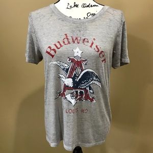Budweiser | Gray Logo Tee